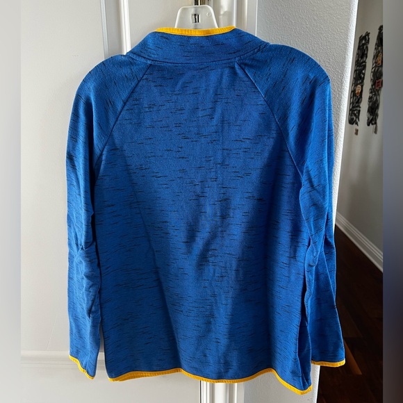 CLEARANCE Women’s Small Golden State Warriors Half Zip Long Sleeve Shirt! - Picture 2 of 9